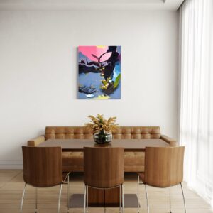 ציור אבסטרקט מקצועי