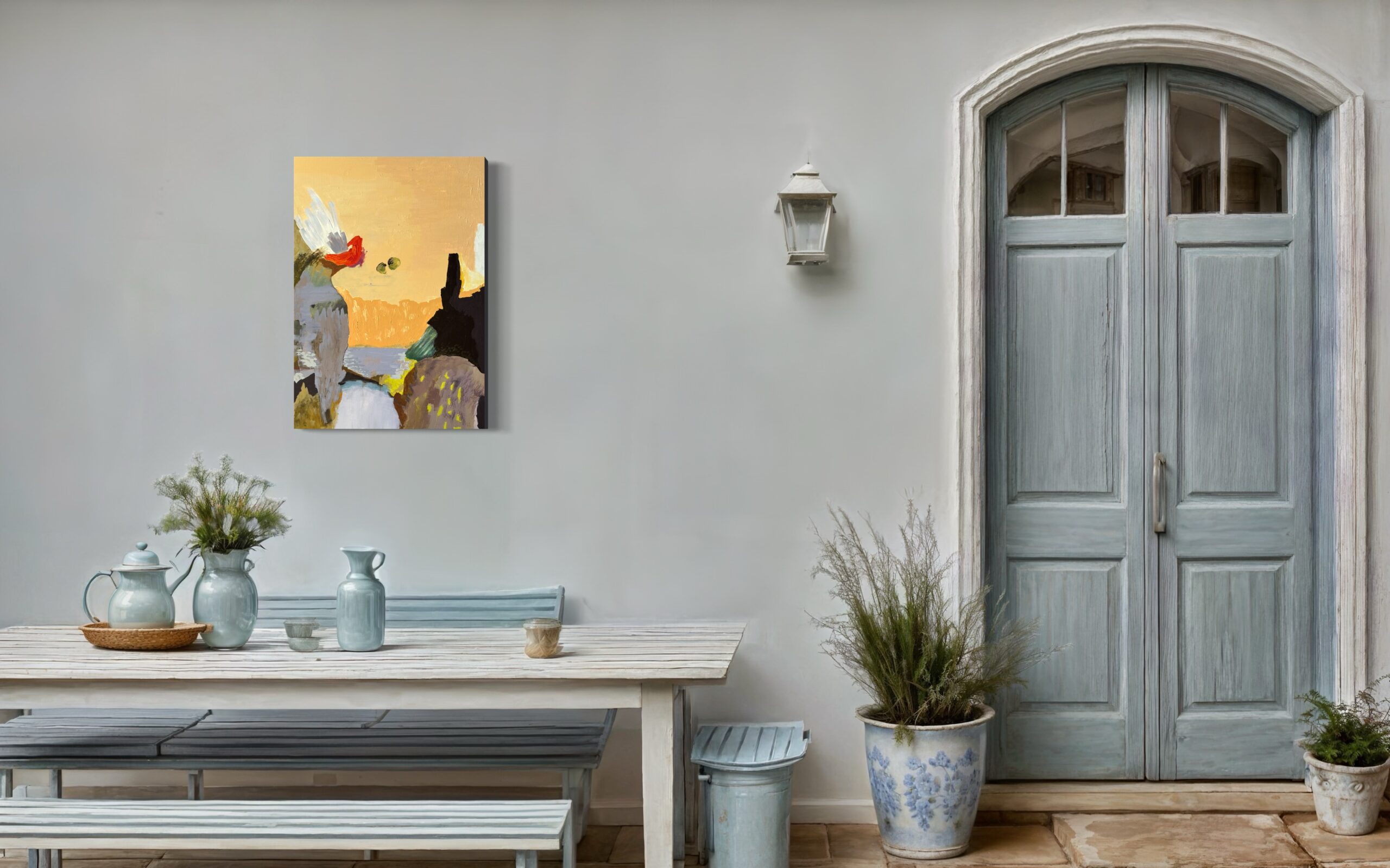 ציור אבסטרקט מקורי