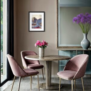 ציור על נייר, ממוסגר מידה: 50/38 ס״מ, כולל המסגרת